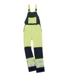 HIVIS Fire Retardant Bib Trousers , 99% cotton anti-statics fabric safety bib