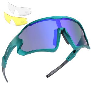 China KOOTU Bike And Cycle Accessories , Plastic Polarised Cycling Glasses factory
