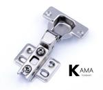 Normal Two-way Half Overlay Steel Cabinet Door Hinges / Invisible Kitchen