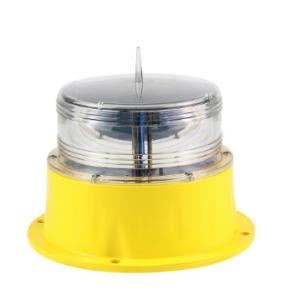 China White Color 5NM 6.4V9AH Solar LED Marine Lights 150cd factory