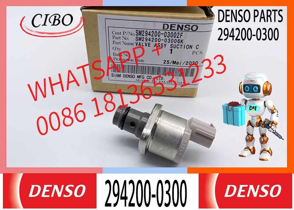High Performance SCV 294200-0300 Common Rail Pump Pressure Suction Control Valve 294200-0300 SCV