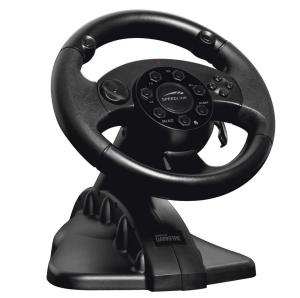 China Game Steering Wheel Racing Wheel With Foot Pedal For PC + X-INPUT + P2 + P3 factory