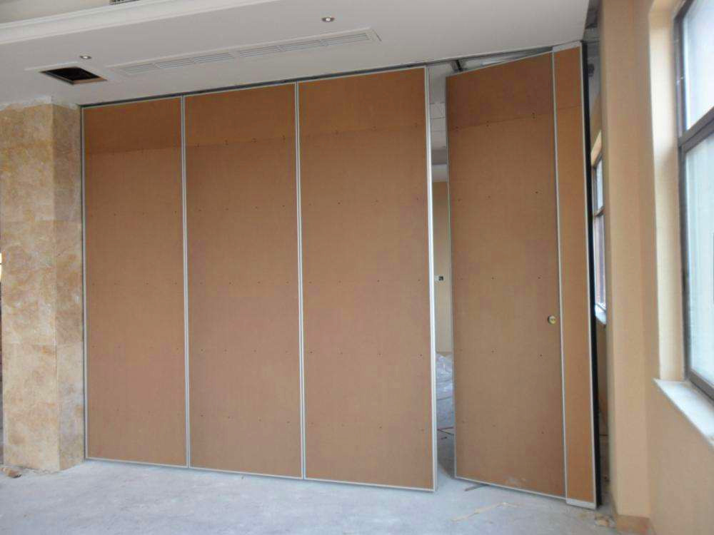 Conference Room Sound Proof Operable Partition Walls With MDF + Aluminum Material