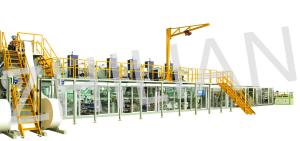 China Ultra Thin Adult Diaper Machine 150m / min 50Hz factory