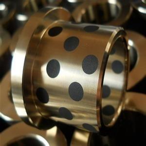 China Self Lubricating Bearing Brass Material Anti Corresion For Turbine Generators factory