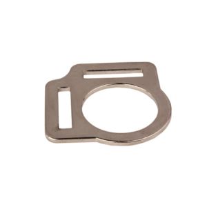 2 Sided Halter Ring Buckles for horse Zinc Alloy Diecast Nickel Plated Pet
