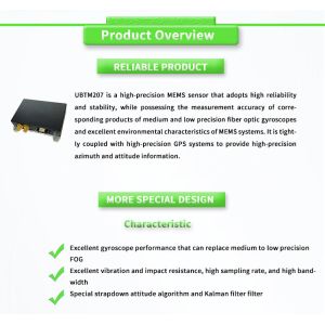 UBTM207 UNIVO Fibre Optic Gyro FOG Navigation System for Navigation Applications