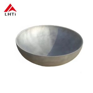 China Titanium Alloys Titanium Hemispherical Dish Tank titanium factory