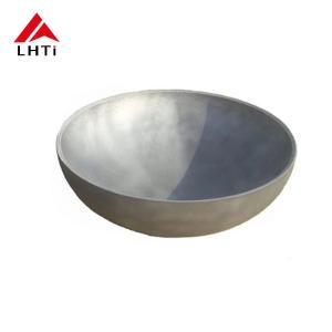 China Titanium Alloys Titanium Hemispherical Dish Tank titanium grade 1 Gr1 Gr2 Titanium Head Dish Titanium Equipment for energy production factory