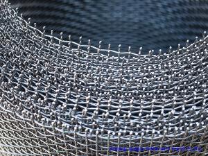 China Hooked Vibrating Screen Wire Mesh Sus201 202 304 316 430 410 904l For Mining / Quarry factory
