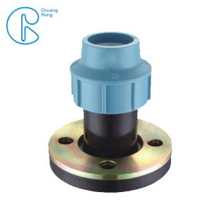 China Tightening Compression Fittings Polypropylene Flange For Irrigation System factory