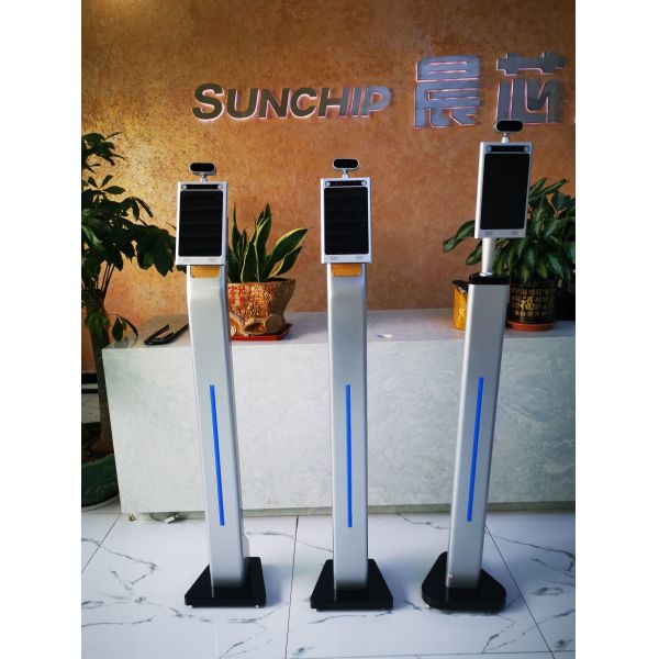 China Touchless Face Detection Thermometer With Human Body Detection Module factory