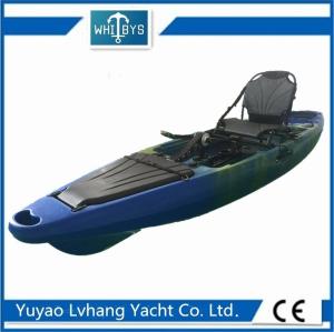 China LLDPE Sea Going Kayak Pedal Drive High Stadium Chair Removalbe Pedal System factory