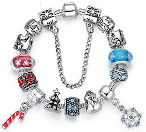 China DIY beaded bracelet fine glass beads, Christmas New factory