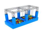 American Inflatable Sports Games / Kids Game Ninja Warrior Obstacle Course