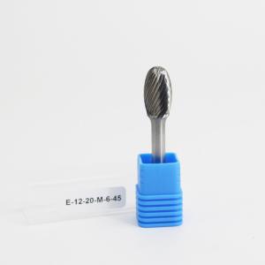 China SE Oval Shape Carbide Burr Drill Tools, Single Cut - 6mm Shank factory