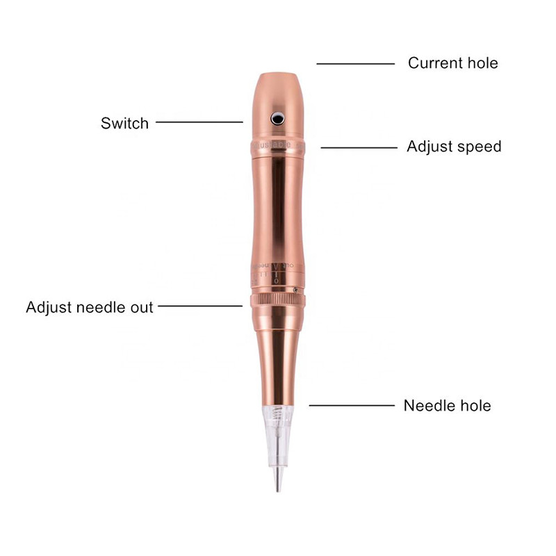 Phoenix Cosmetic Tattoo Semi Permanent Makeup Machine Eyebrow Lip Eyeliner Pen