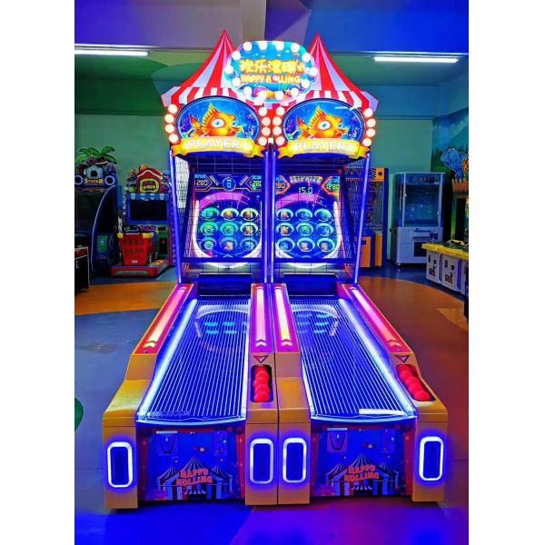 Happy Rolling Bowling Sport Game Machine Amusement Coin Operated Electronic Lottery Ticket Redemption Games