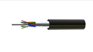 China CATV FRP Member Aerial Duct PBT Loose Tube Armored Optical Cable factory
