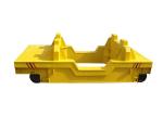 Flexible Electric Transfer Cart , Heavy Material Transfer Trolley CE Approved