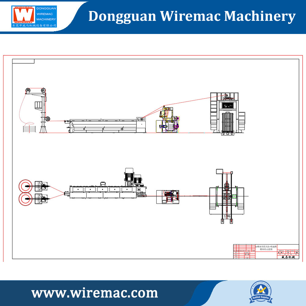 1.7mm-5.0mm 11D Aluminum Drawing Machine For Twin / Double Wires RBD