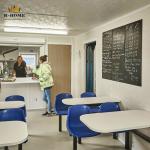 Portable Prefab Renovated Container Kitchen Dining Restaurant For Sale