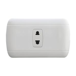 China American Standard 1 Gang Socket CJ SERIES PP Material With Copper Parts And Silver Point Contact factory
