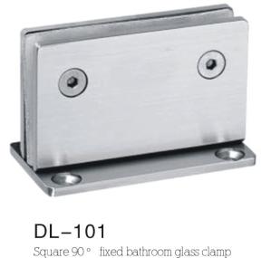 China glass clamps DL101, Material Zinc alloy, Satin and Mirror, 55x90mm factory