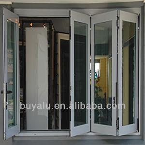 China Foldable Aluminum Room Door Horizontal Opening Pattern Room Door factory