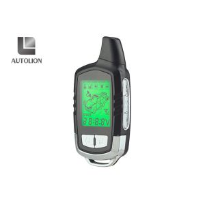 Two Way Automobile Alarms Security Systems With LCD Screen Electric Shock