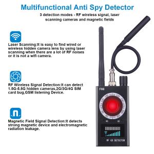 China Home Wireless GSM Finder GPS Signal Lens RF Spy Bug Detector factory