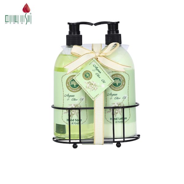 Promotional OEM personal custom capacity gift 2pcs hand care set