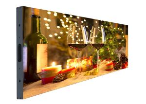 China AOB Indoor Advertising LED Display IP43 Cabinet LED Screen RGB factory