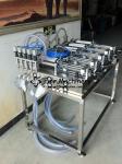 0.6mpa GMP Ketchup Filling Machine for Tomato Sauce 5 Nozzles 0.1m3/min