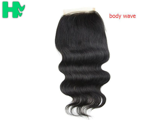 Brazilian Human Hair Closure 4*4 Closure Extensions With baby hair For Women