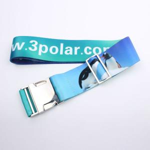China Eco Friendly Personalised Luggage Straps 2 Inches OEM &amp; ODM Acceptable factory