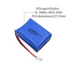 KC UL 903242-2P Li Ion Rechargeable Battery 3.7V 2500mah Cylindrical Battery