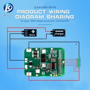 Custom 6S 10A BMS for Li-ion Batteries with Overcharge Protection