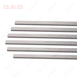 China ISO 2768 M Tungsten Carbide Plates , K10 Carbide Rectangular Strips factory