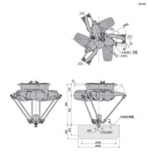 China Kawasaki Robot'S 4 Axes 2 Kg High Speed Sorting Manufacturing factory