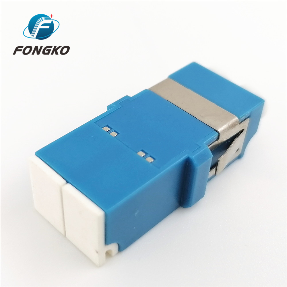 LC to LC UPC Duplex Optic Fiber Adapter Singlemode Coupler Flange