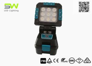 China 27W Magnetic Portable LED Flood Lights With Internal 18V Rechargeable Battery factory