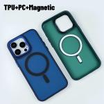 Matte Mag Safe Case Translucent iPhone Shockproof Cover Anti Fingerprint