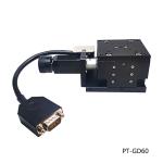 60×60mm Platform Motorized Lab Jack Cross Roller Guide High Strength