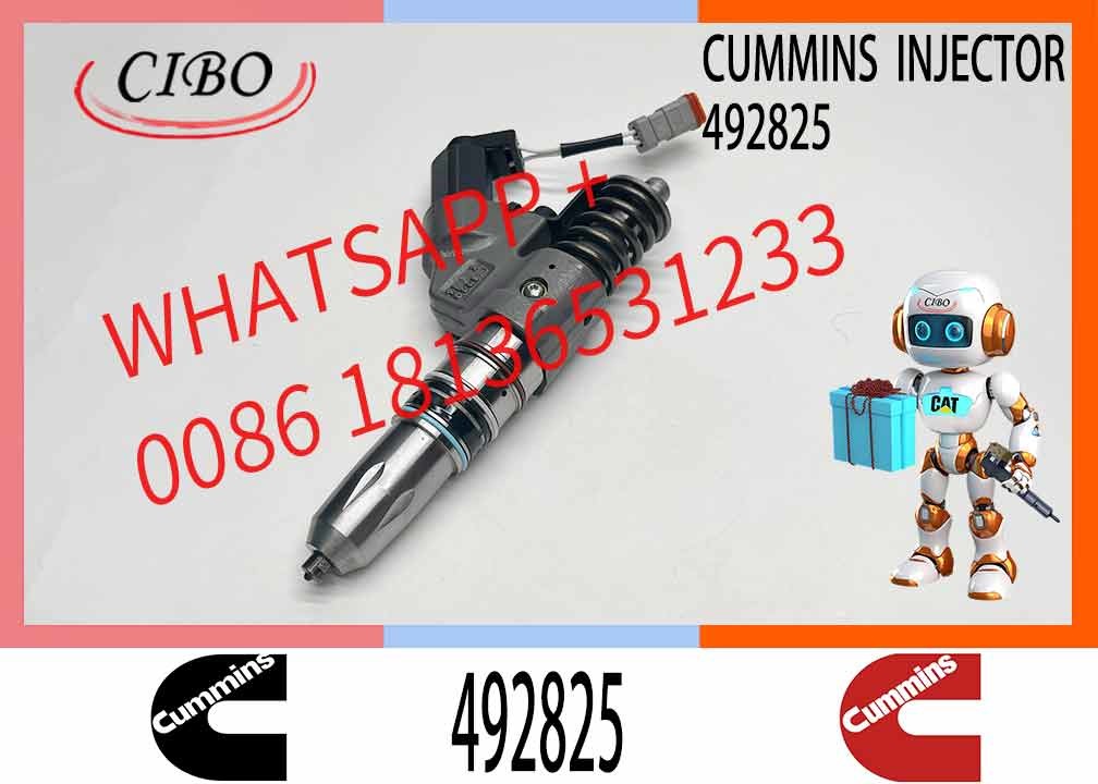 Construction Machinery Parts Fuel Injector Diesel Fuel Injector 3411754 3411755 492825 4928517 For CUMMINS Diesel Engine