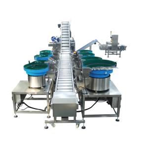 China Automatic Bolts Nuts Nail Fastener Screw Counting Packing Machine With Vibrator Bowl Feeder factory