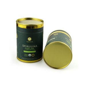 Waterproof Paper Cans Packaging , Aluminum Easy Open Tube Packaging