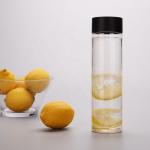 400ml 500ml PET Fruit Juice Voss Bottle 245mm Height Non Spill