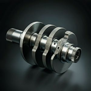 Efficiently Processed Steel Crankshaft Assembly Heavy Duty