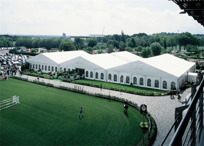 Rain Resistant Fabric Durable Outdoor Canopy Tent High Peak 15m* 25m